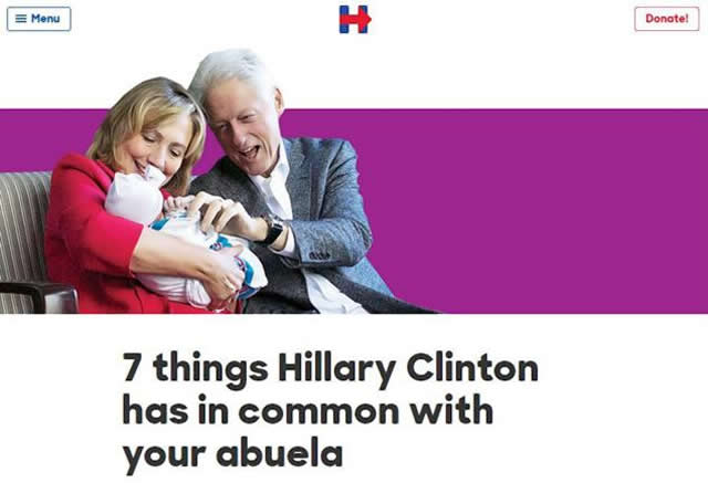 Bill and Hillary Clinton not using grandchild as political prop