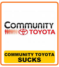 Community Toyota Sucks