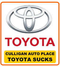 Culligan Auto Place Toyota Sucks