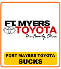 Fort Myers Toyota Sucks