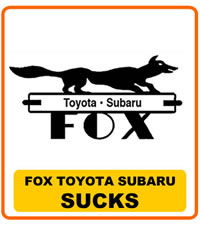 Fox Toyota Subaru Sucks