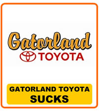 Gatorland Toyota Sucks