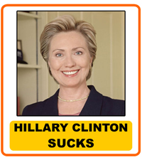 Hillary Clinton Sucks