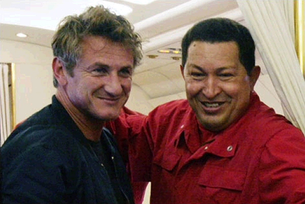 Sean Penn and Hugo Chavez